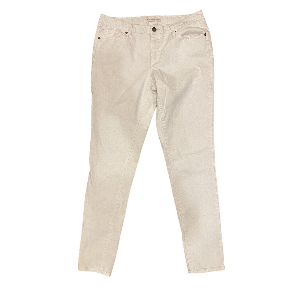 Altar’d State White Slim Fit Jeans Size 31 Women’s Denim Summer Casual EEUC